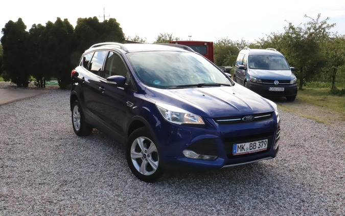 Ford Kuga cena 54950 przebieg: 126452, rok produkcji 2016 z Trzcianka małe 301